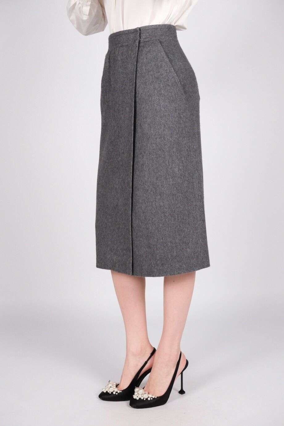 image 3 Юбка серого цвета