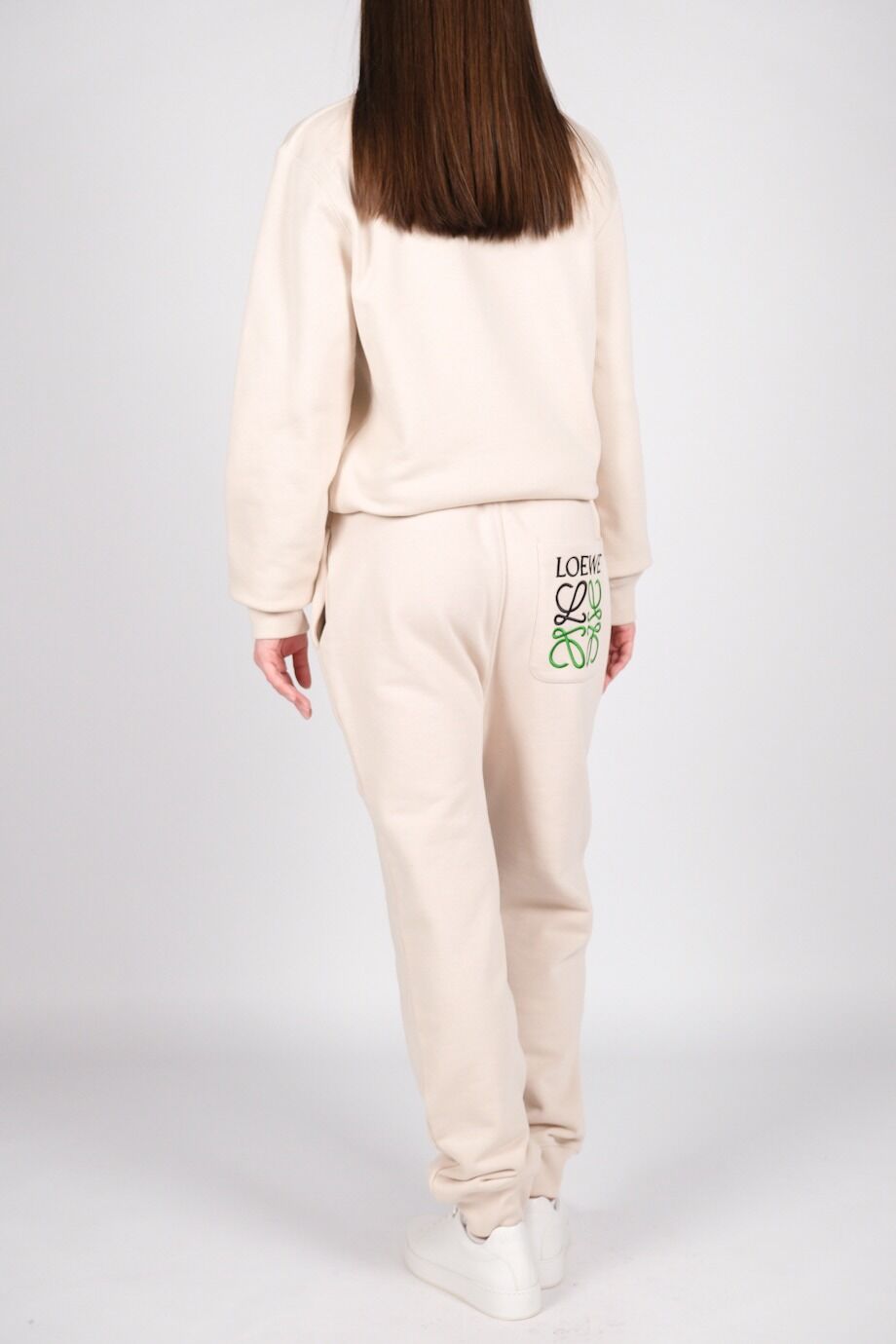 image 3 Спортивный костюм бежевого цвета с вышивкой