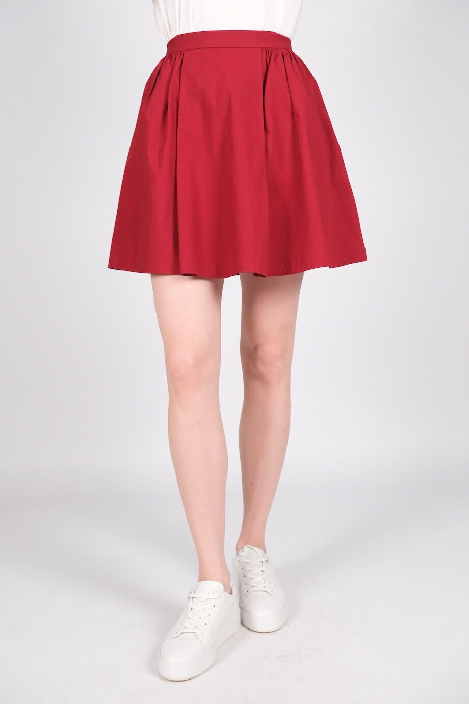 image 2 Юбка красного цвета