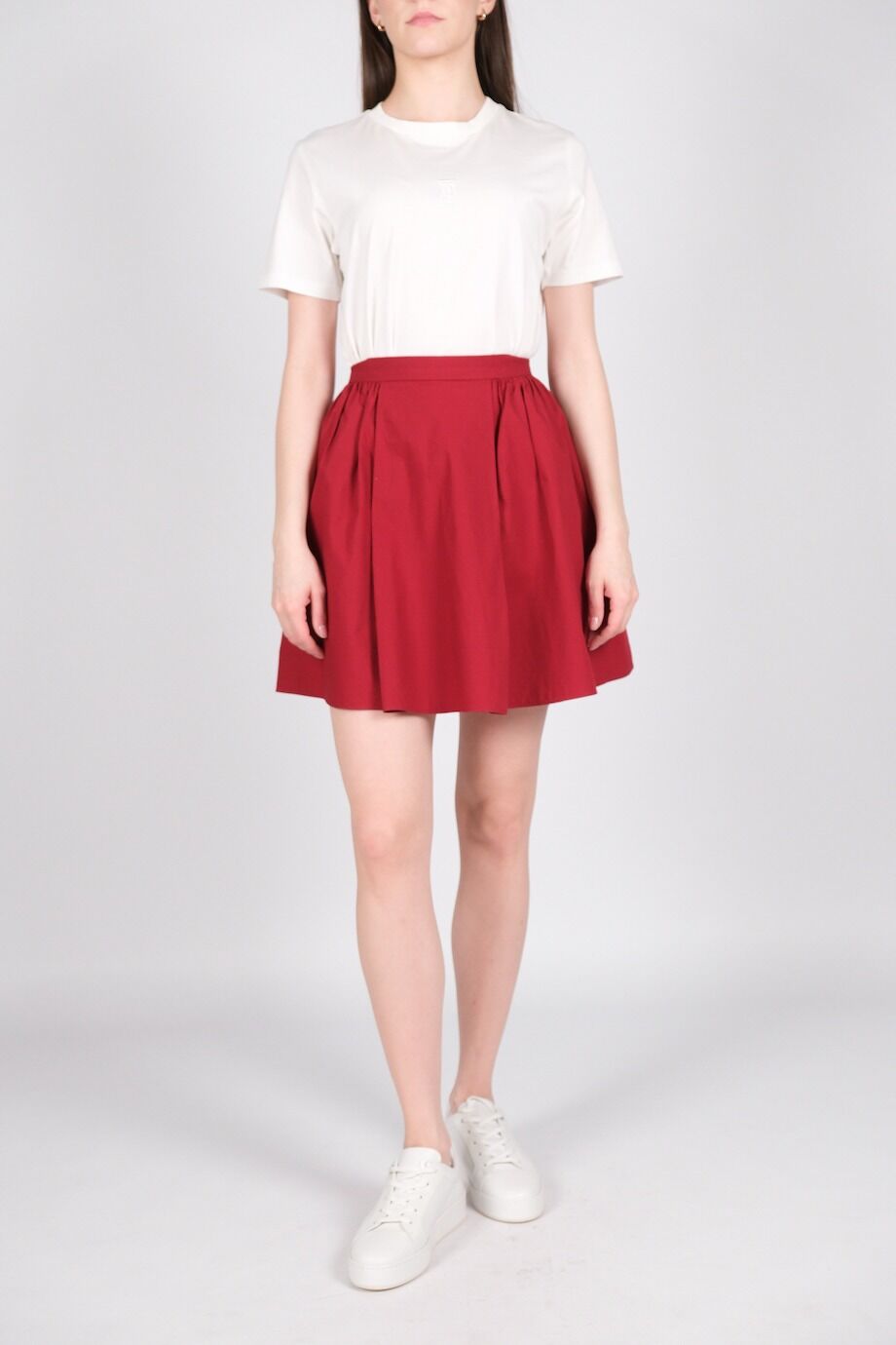 image 1 Юбка красного цвета