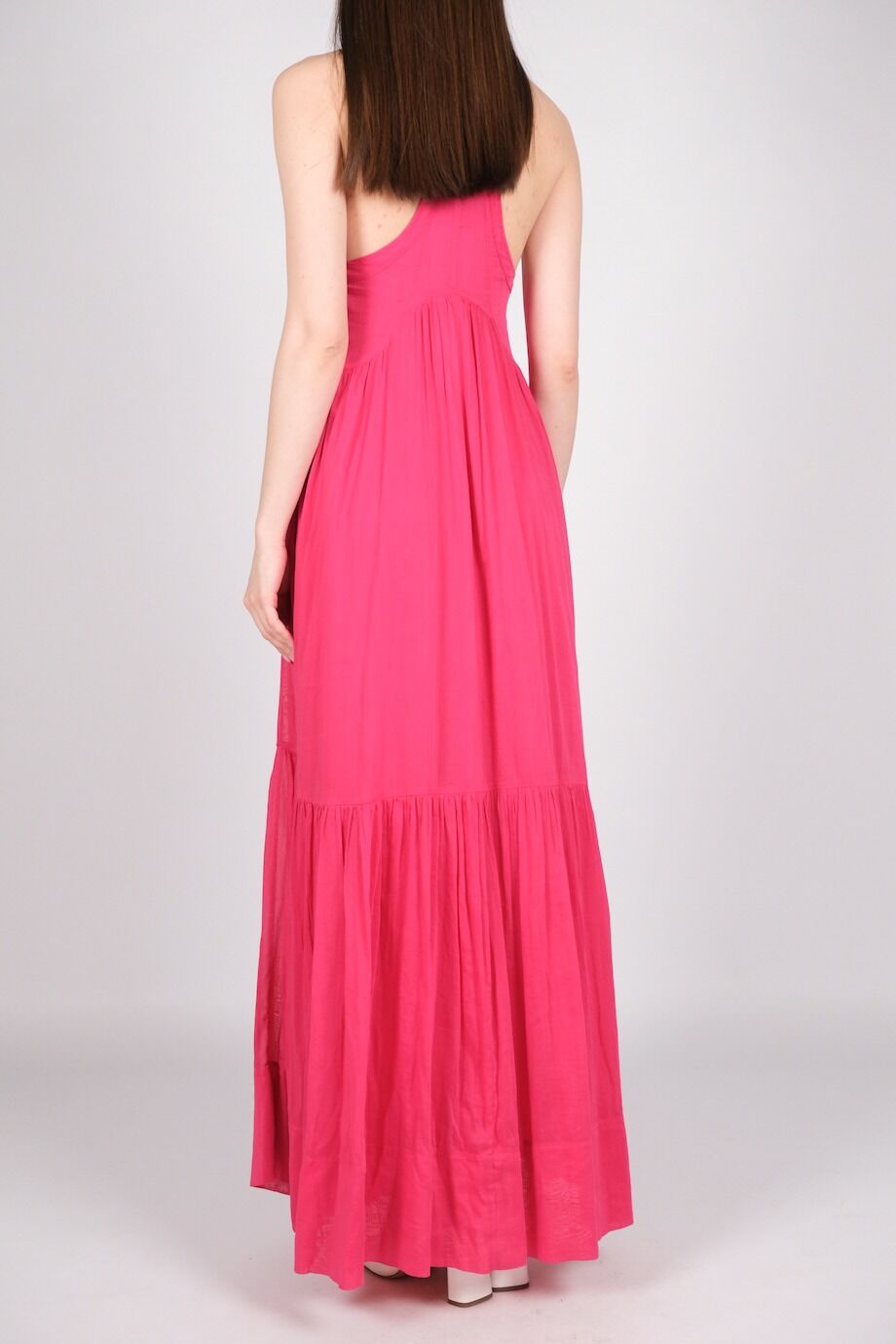 image 3 Сарафан малинового цвета на бретелях