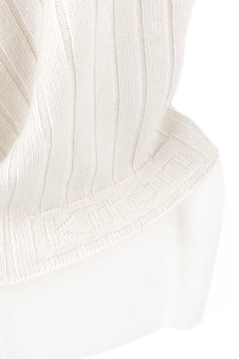 image 3 Кашемировый капор молочного цвета