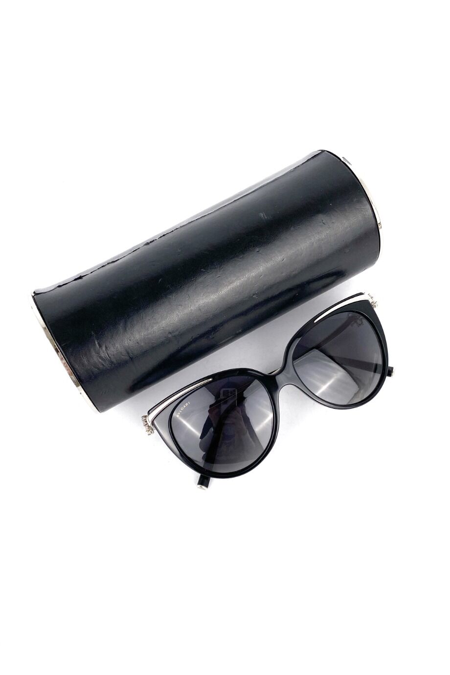 image 4 Очки черного цвета с декором на дужках