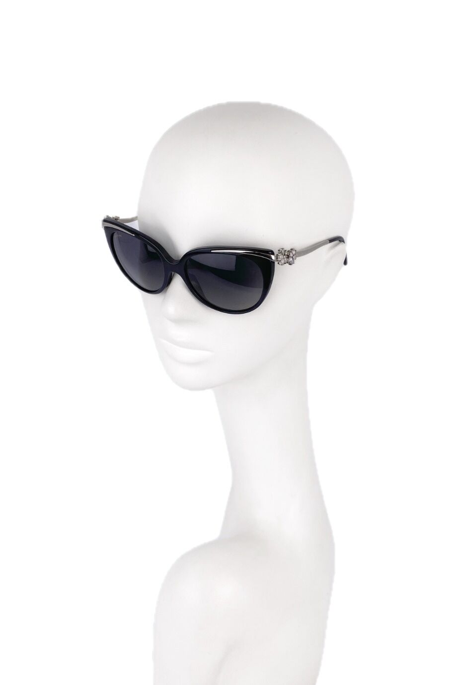 image 5 Очки черного цвета с декором на дужках