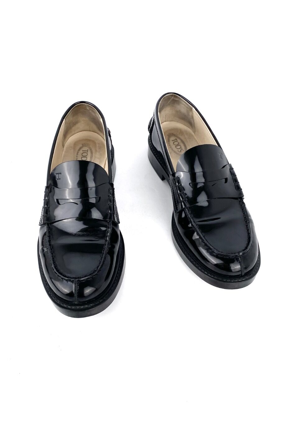 image 2 Лоферы чёрного цвета