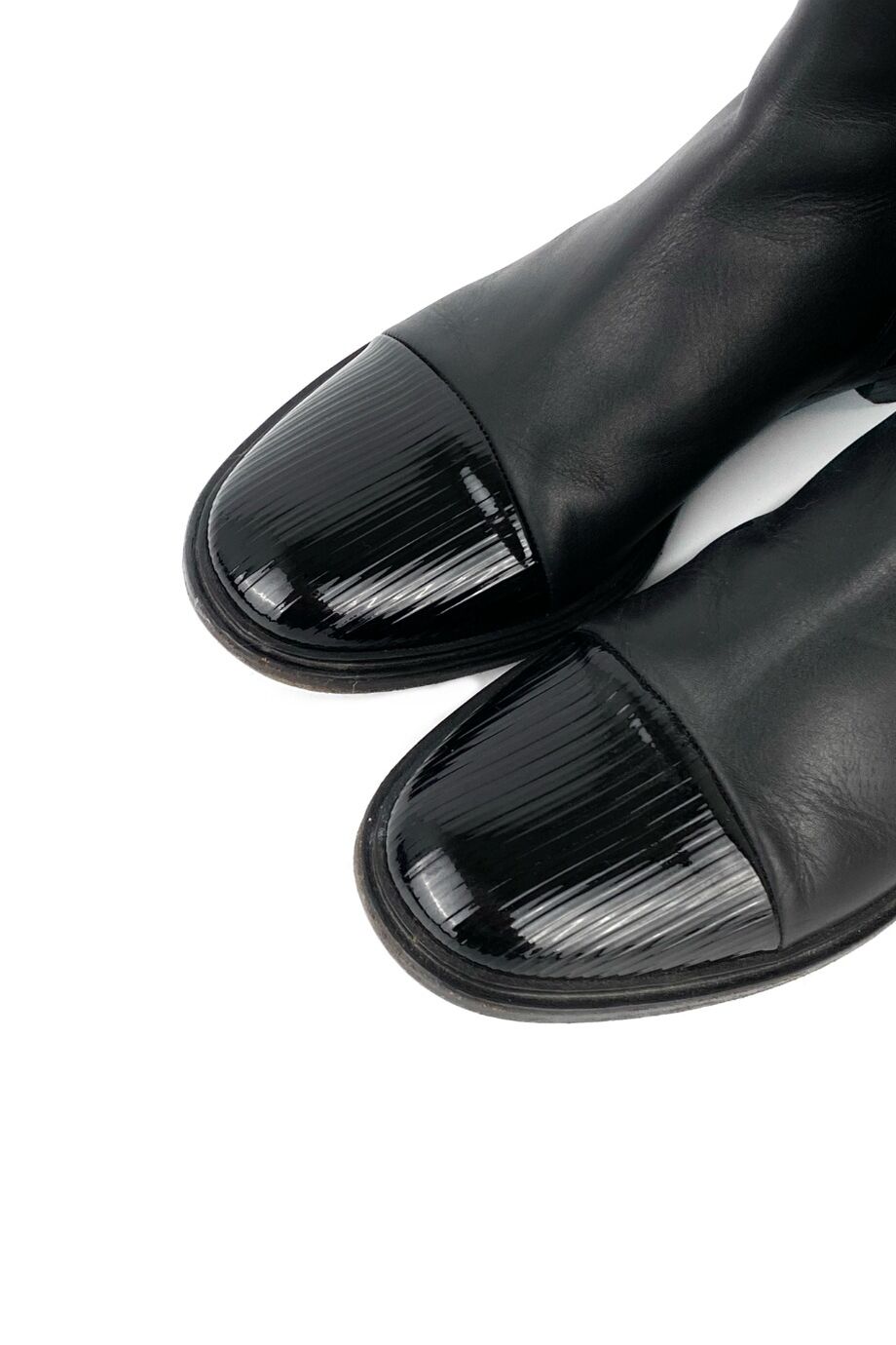 image 4 Ботинки черного цвета с лаковыми носиками