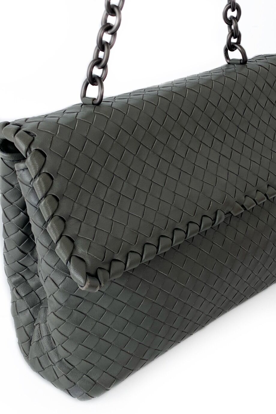 image 4 Сумка Olimpia серого цвета