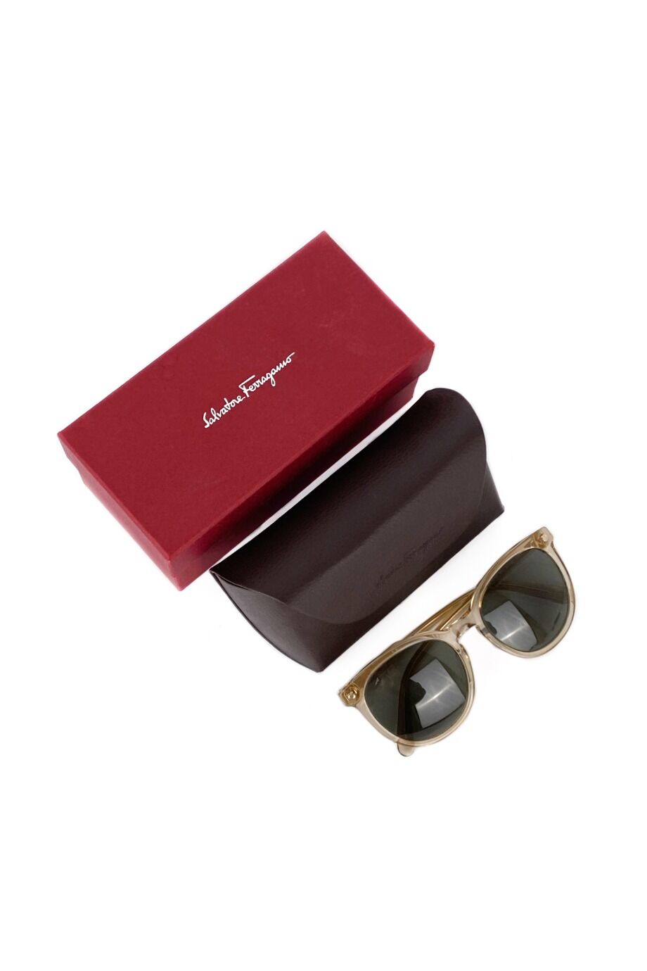 image 4 Очки в коричневой оправе