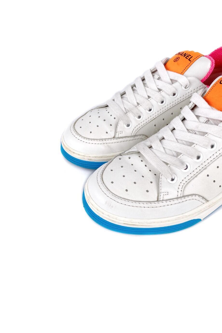 image 3 Кеды белого цвета с яркими элементами