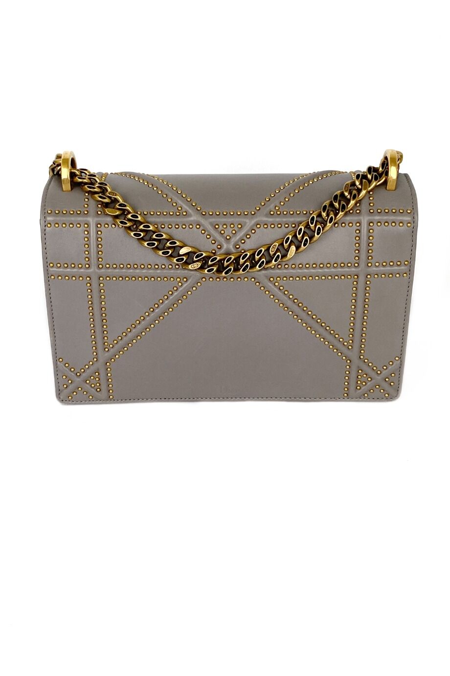 image 4 Сумка Diorama серого цвета