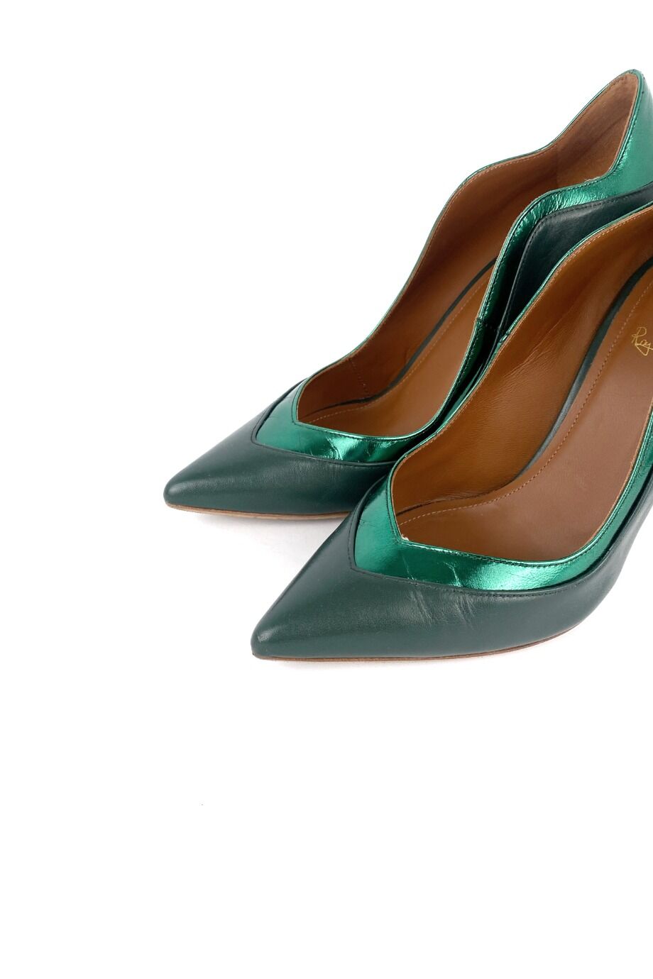 image 3 Туфли зеленого цвета