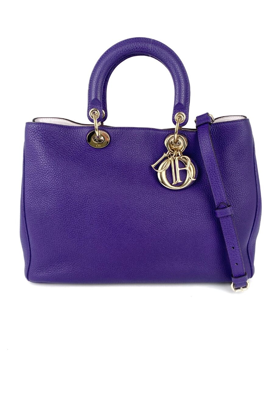 image 1 Сумка Diorissimo фиолетового цвета