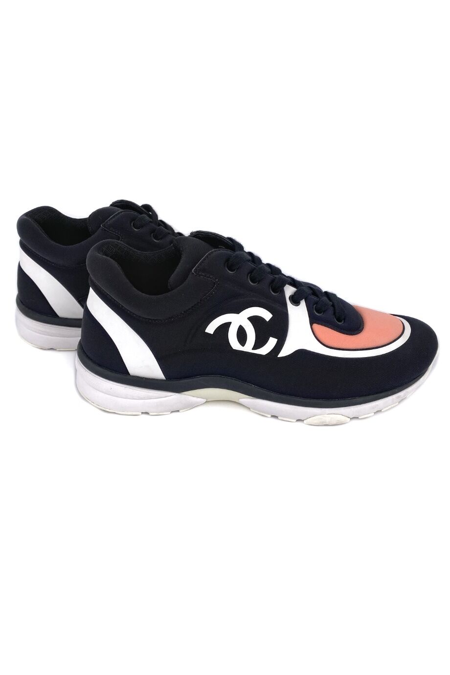 image 5 Кроссовки черного цвета с оранжевыми вставками