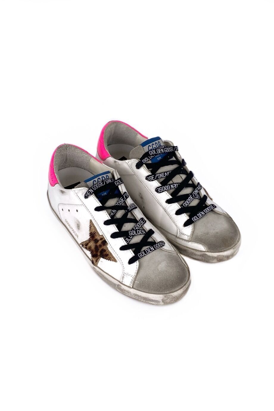 image 1 Кеды белого цвета с розовой пяткой