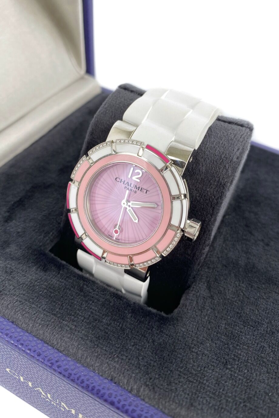 image 4 Часы Class One с розовой эмалью и бриллиантами