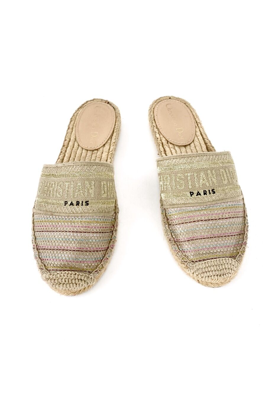 image 2 Мюли-эспадрильи с металлизированной нитью