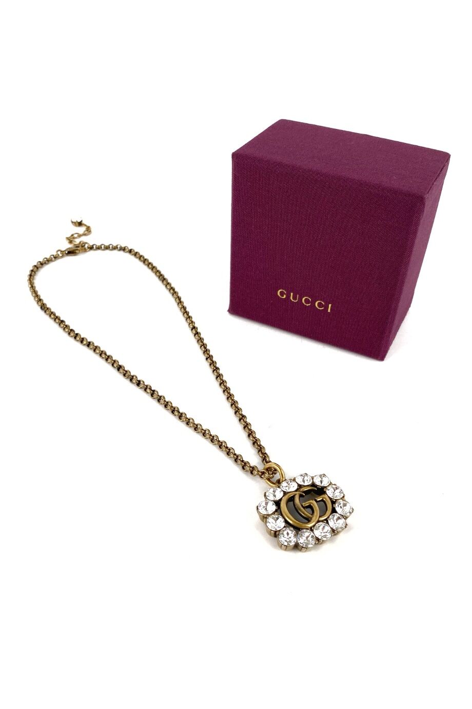 image 3 Подвеска с лого и кристаллами