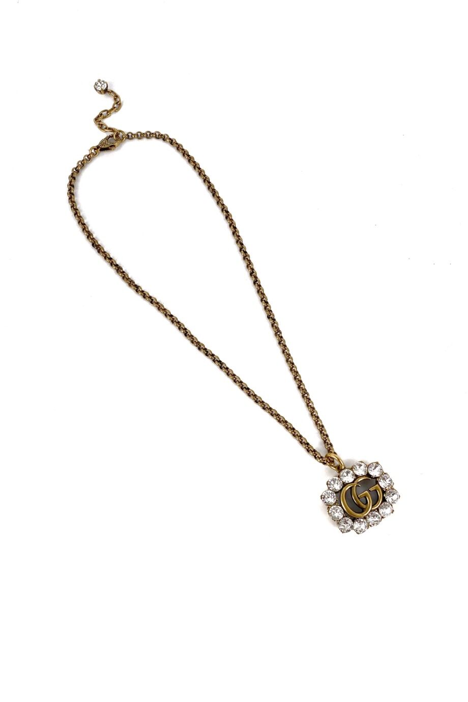 image 1 Подвеска с лого и кристаллами