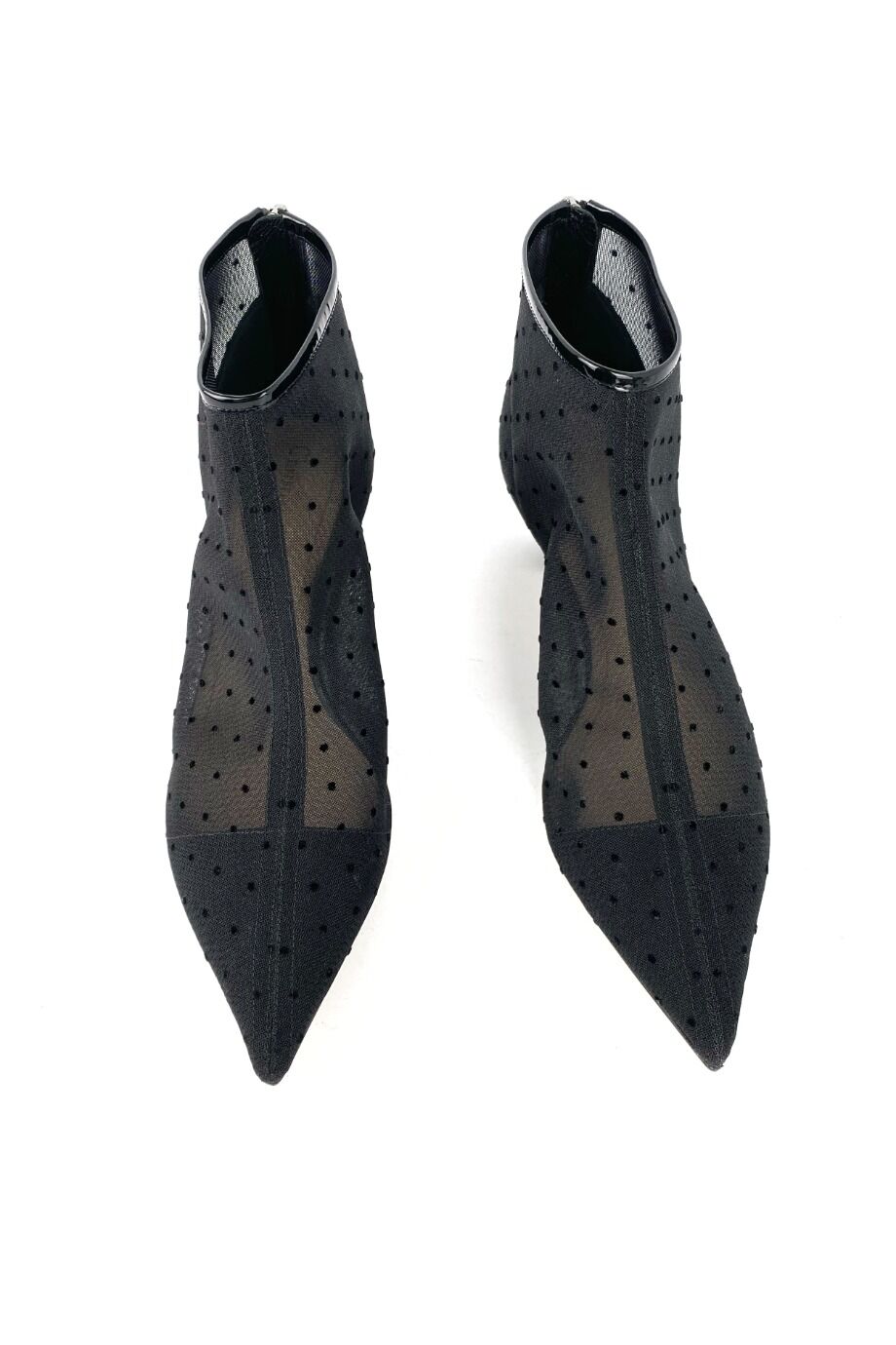 image 2 Ботильоны черного цвета в мушку