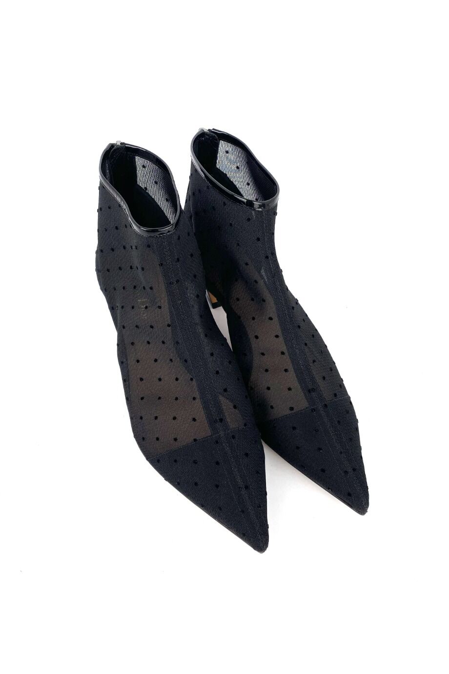 image 1 Ботильоны черного цвета в мушку