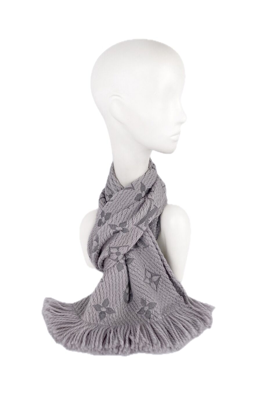 image 3 Шарф серого цвета