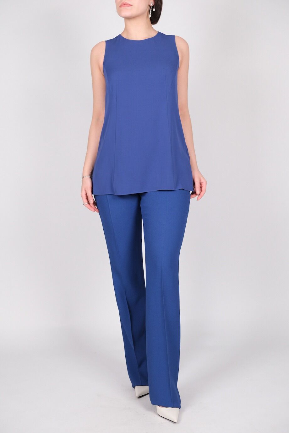 image 1 Брючный костюм синего цвета