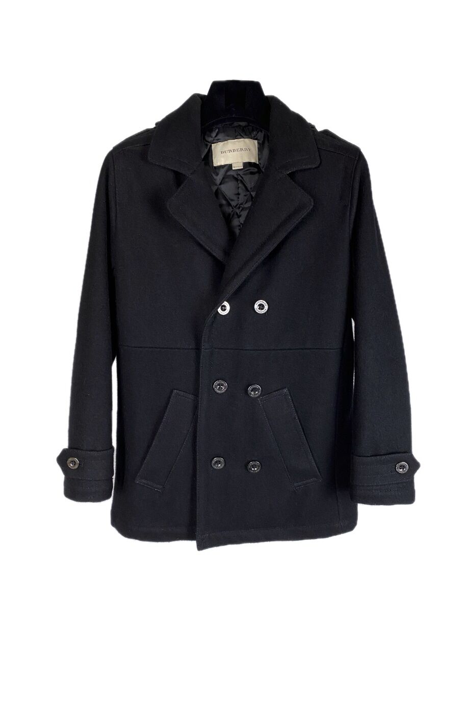 image 1 Детское утепленное пальто черного цвета