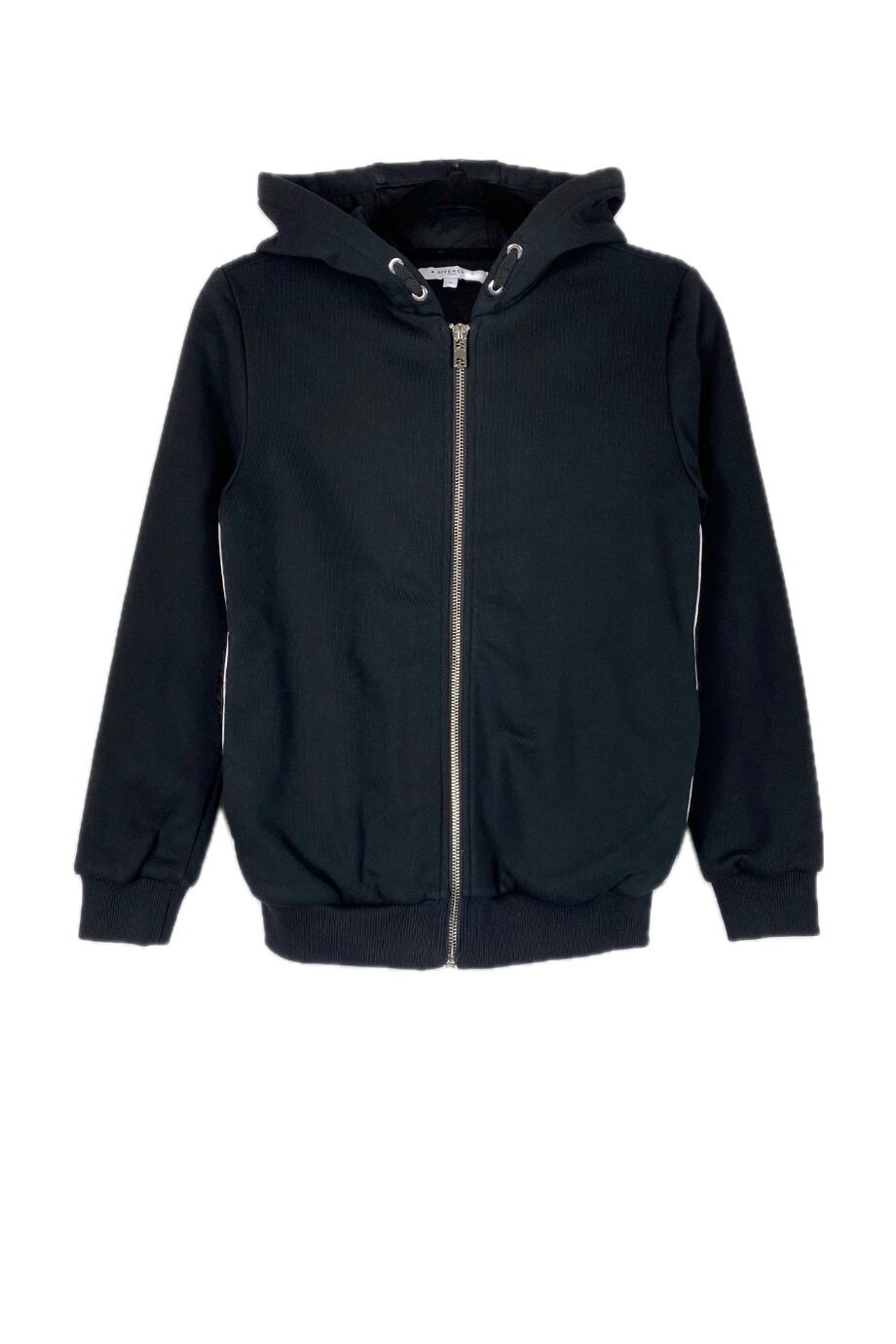 image 1 Детское худи черного цвета на молнии