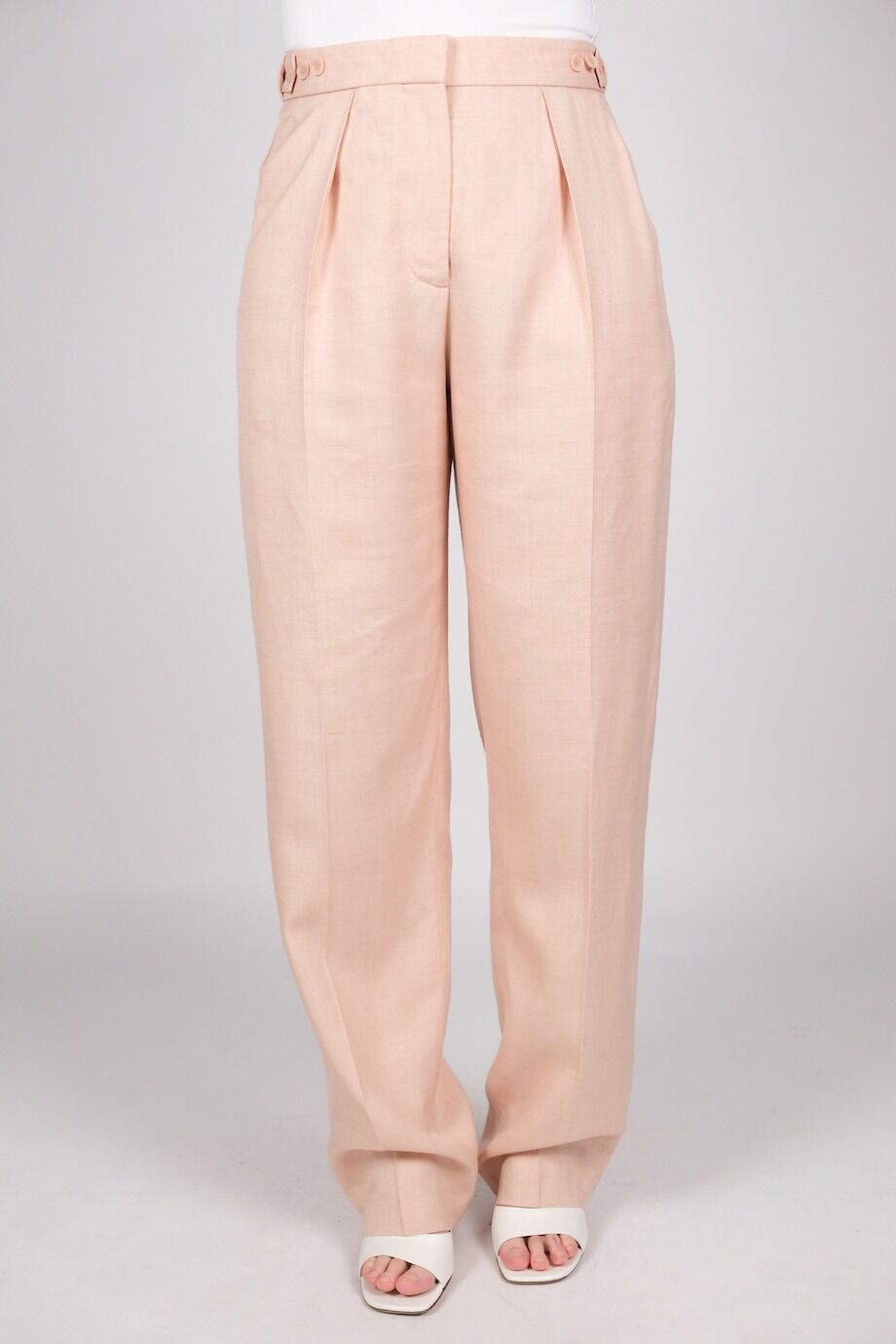 image 2 Брюки пудрового цвета