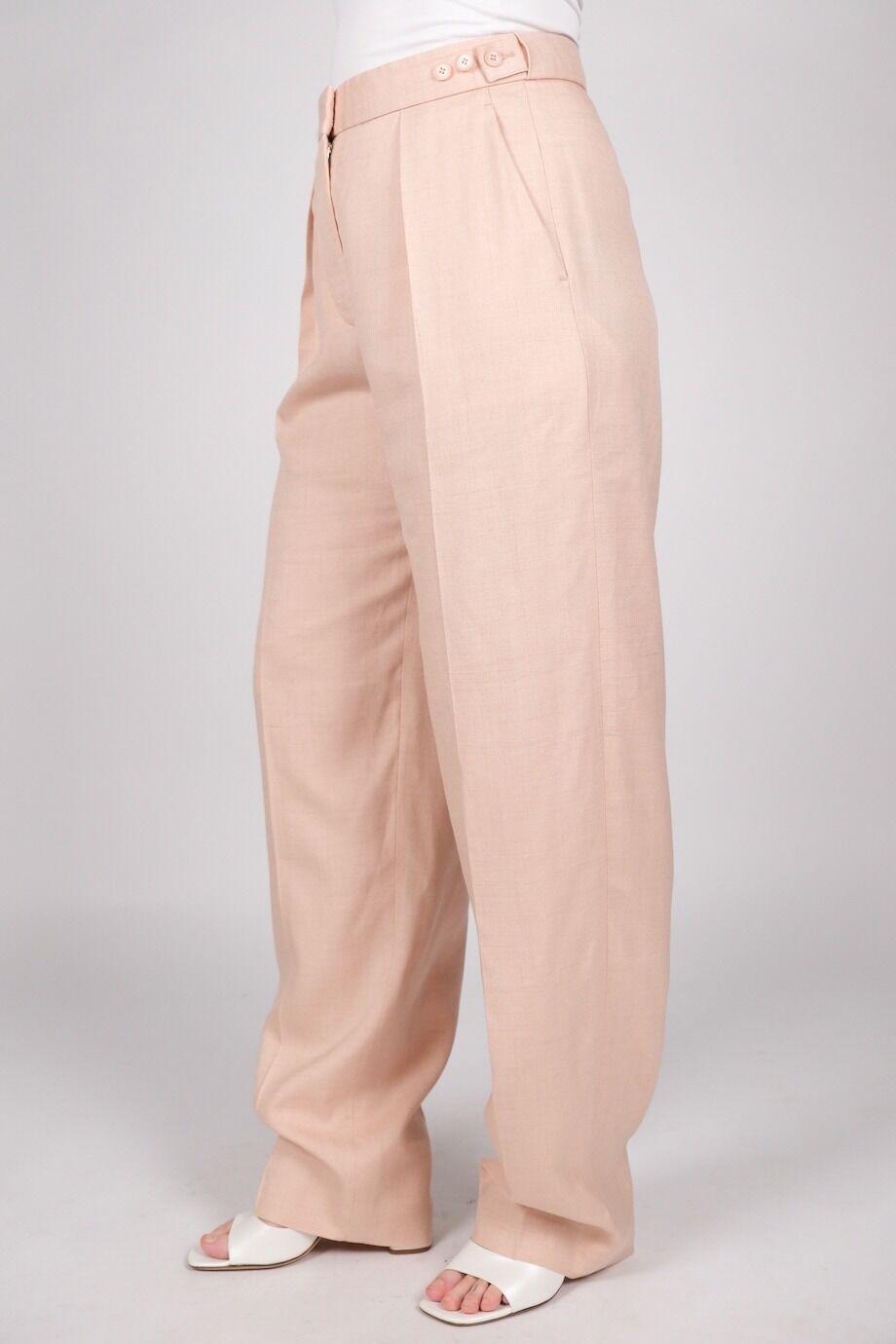 image 3 Брюки пудрового цвета