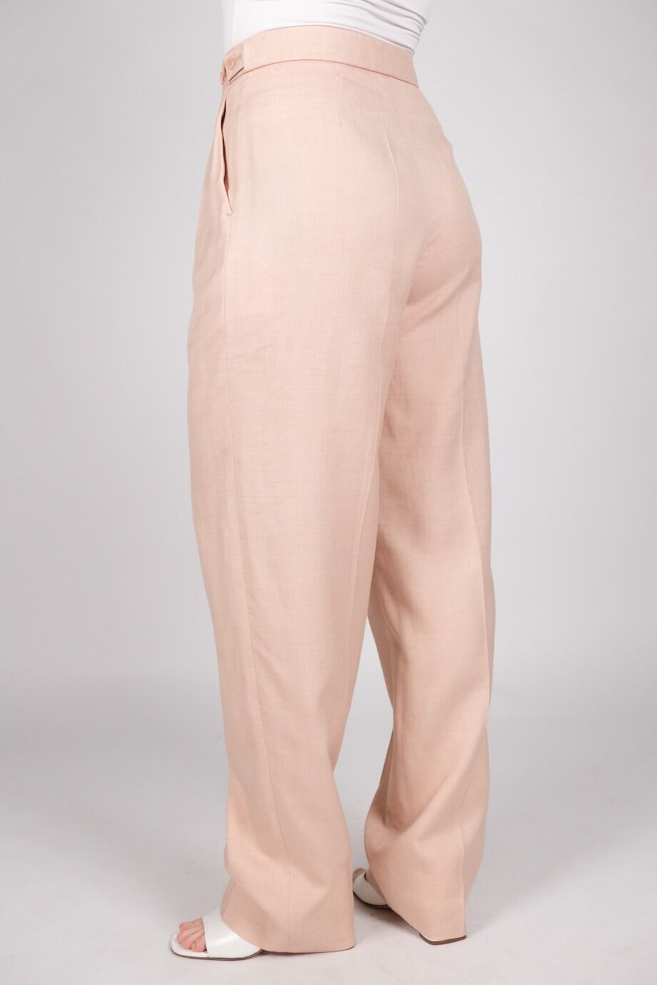 image 4 Брюки пудрового цвета