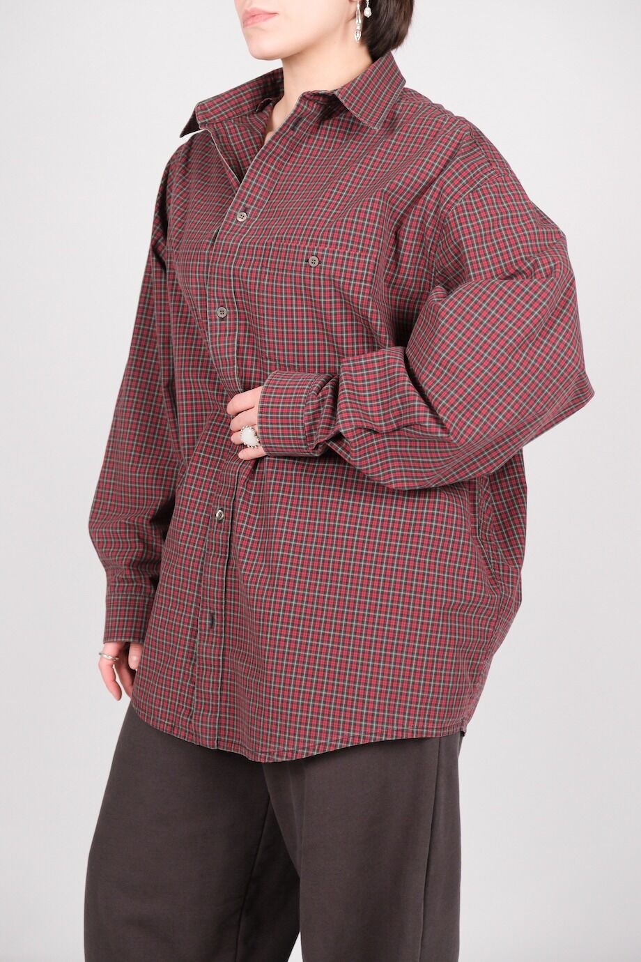 image 2 Рубашка в в мелкую клеточку