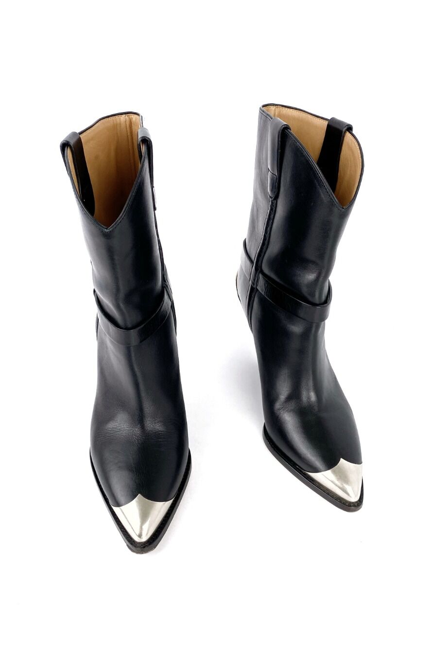 image 2 Казаки черного цвета с металическими носами изадниками