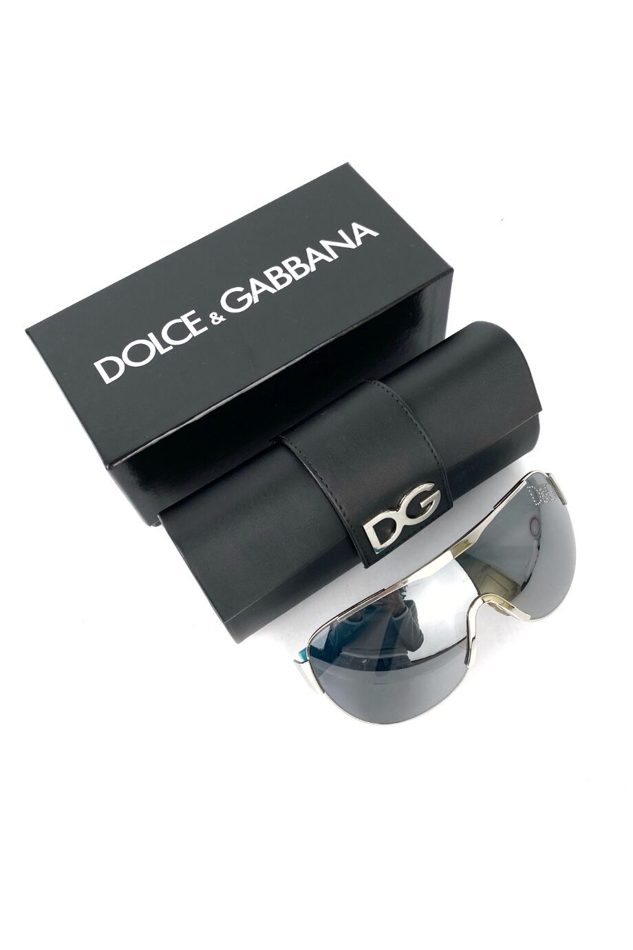 image 4 Очки-маска с бирюзовыми дужками