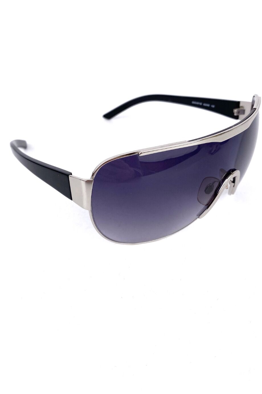 image 2 Очки-маска с черными дужками и декором из камней