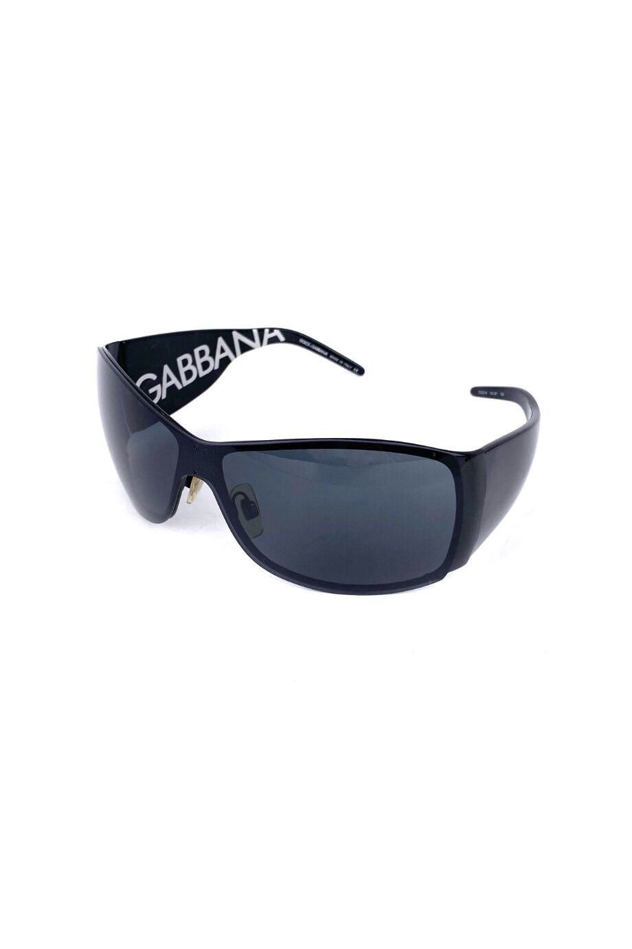 image 1 Очки-маска черного цвета с лого на дужках