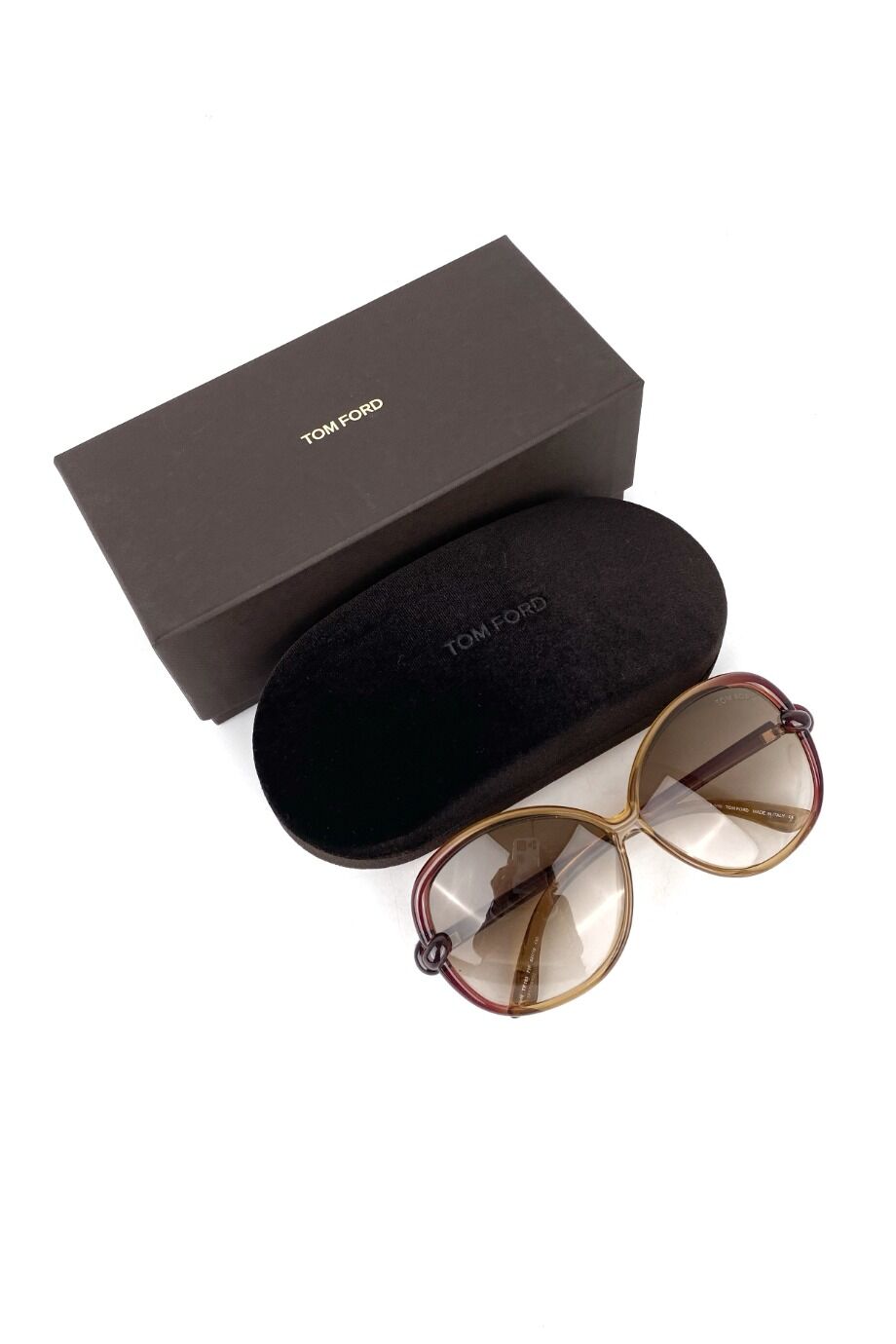 image 4 Очки Ingrid в светло-коричневой оправе