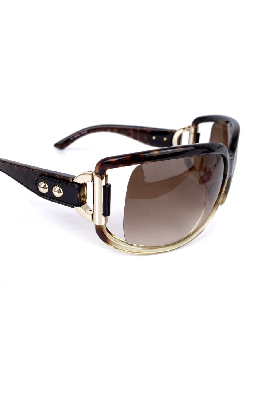 image 2 Очки с градиентными линзами в черепаховой оправе