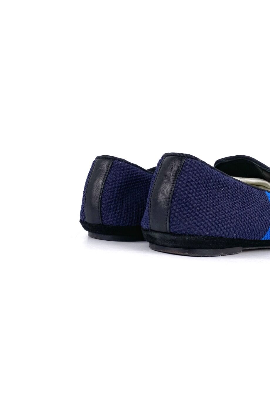 image 4 Текстильные лоферы с принтом и брошами