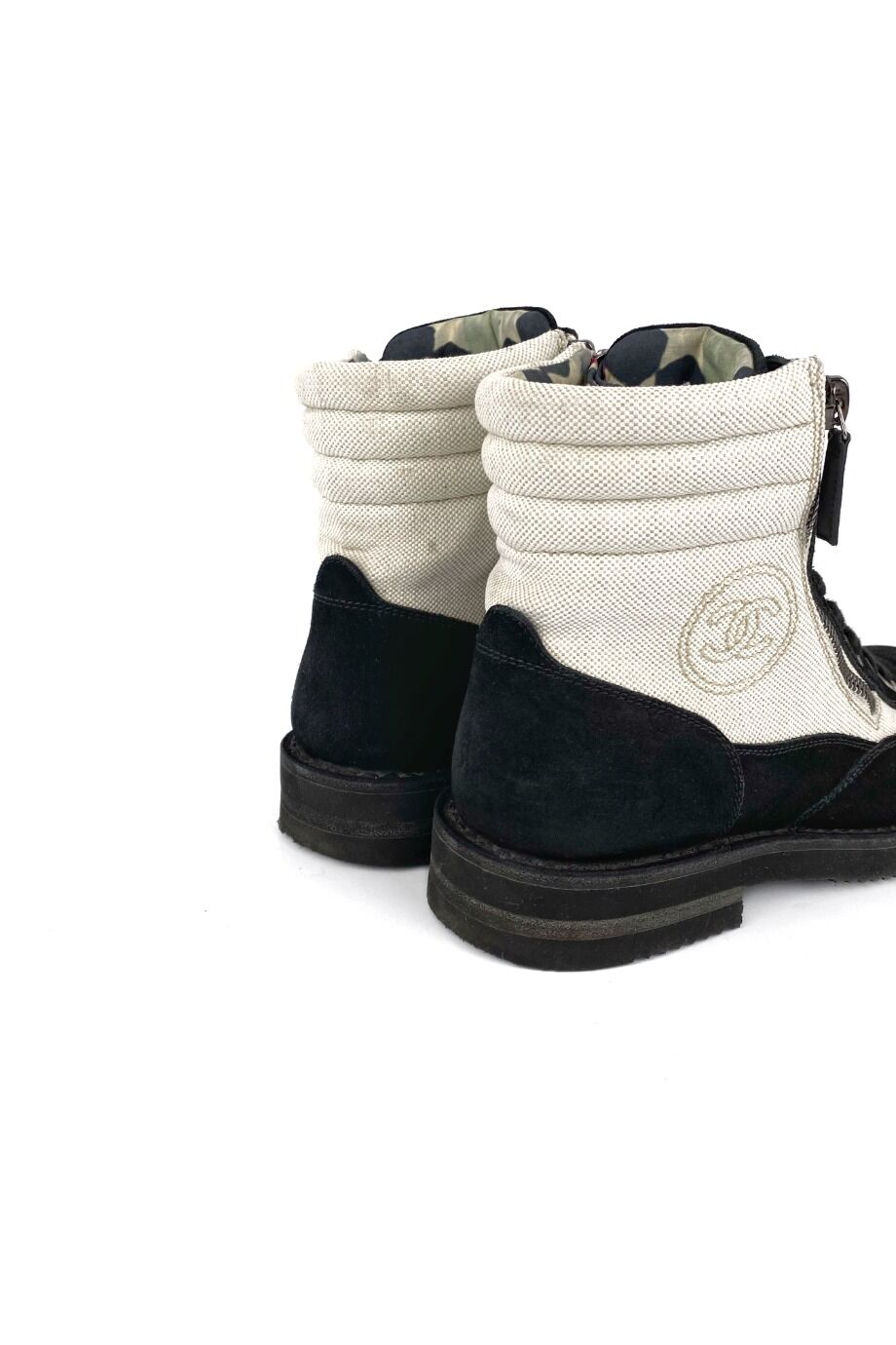 image 4 Комбинированные ботинки с молниями