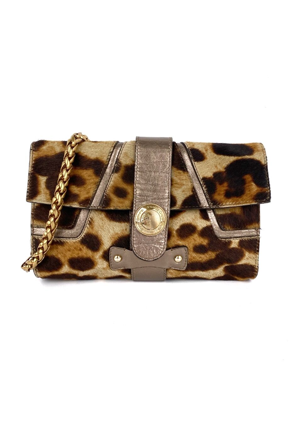 image 1 Сумка из меха леопардовой расцветки