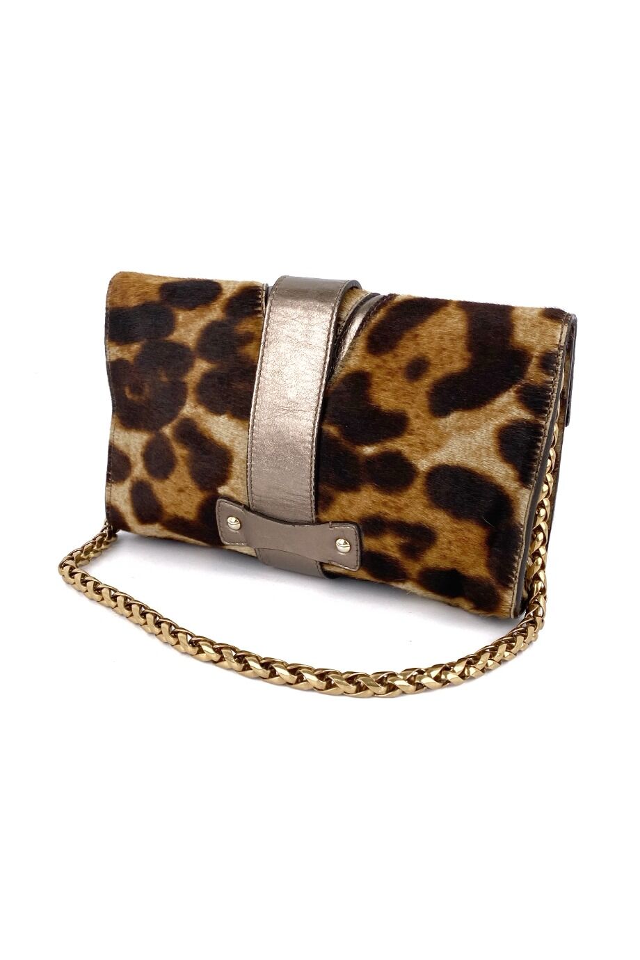 image 4 Сумка из меха леопардовой расцветки