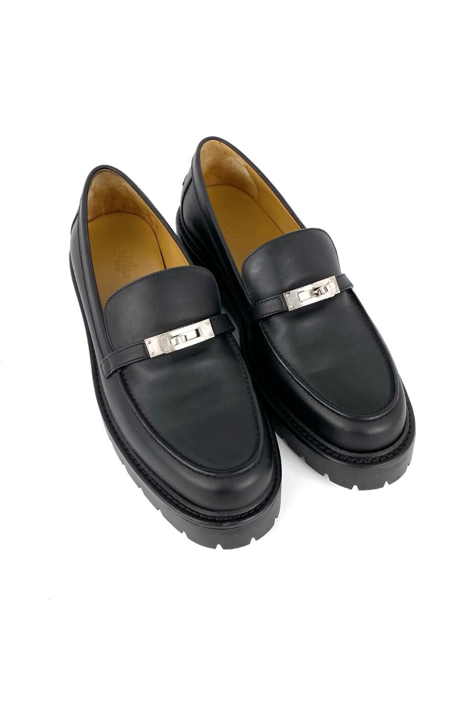 image 1 Лоферы черного цвета