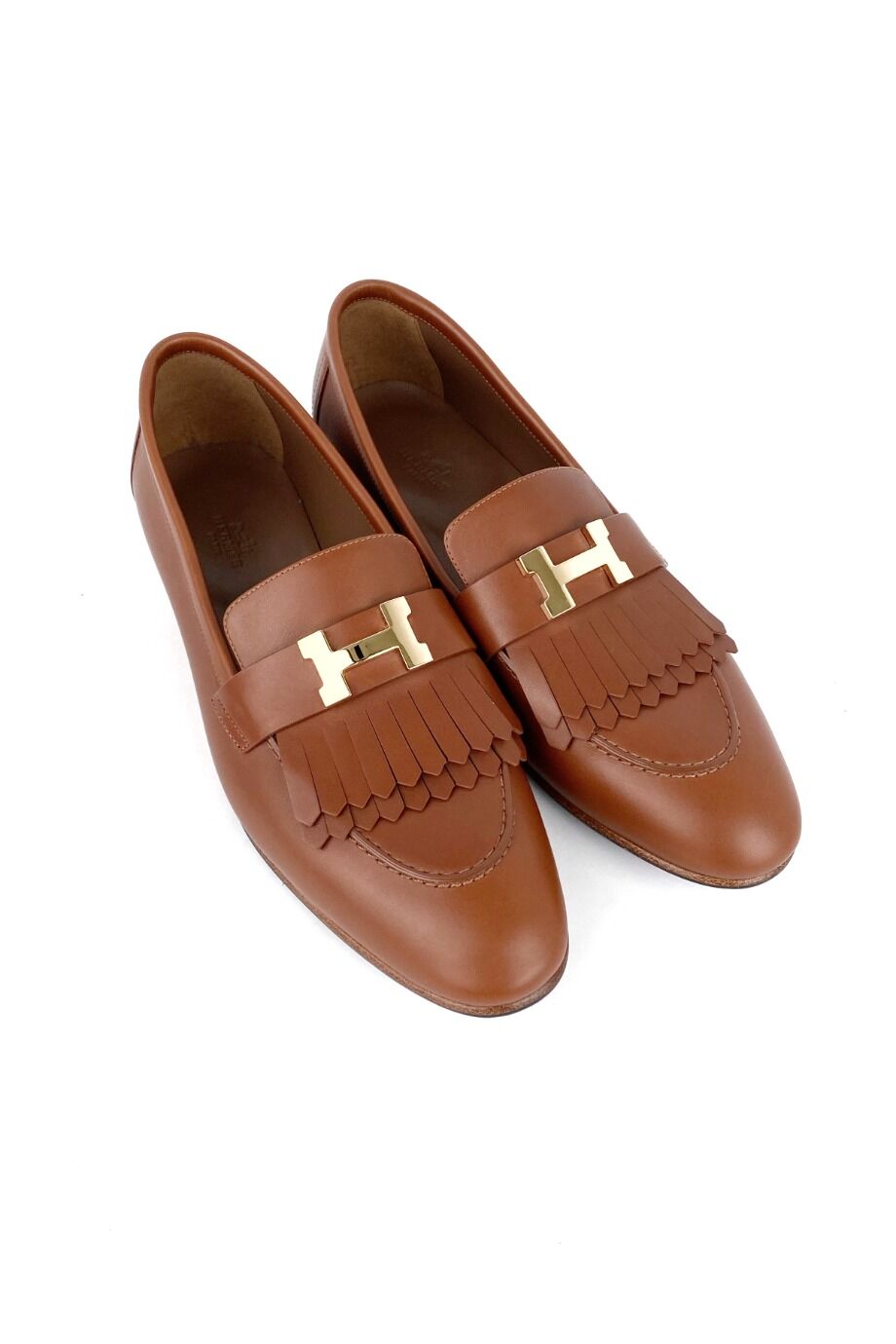 image 1 Лоферы коричневого цвета