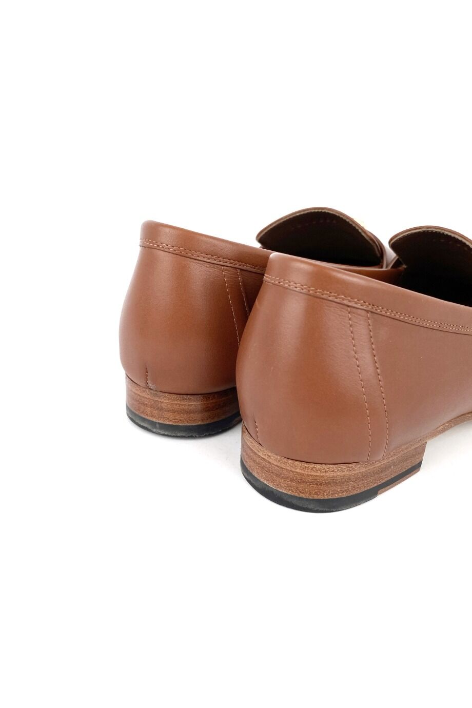 image 4 Лоферы коричневого цвета