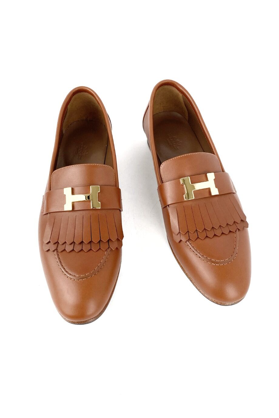 image 2 Лоферы коричневого цвета