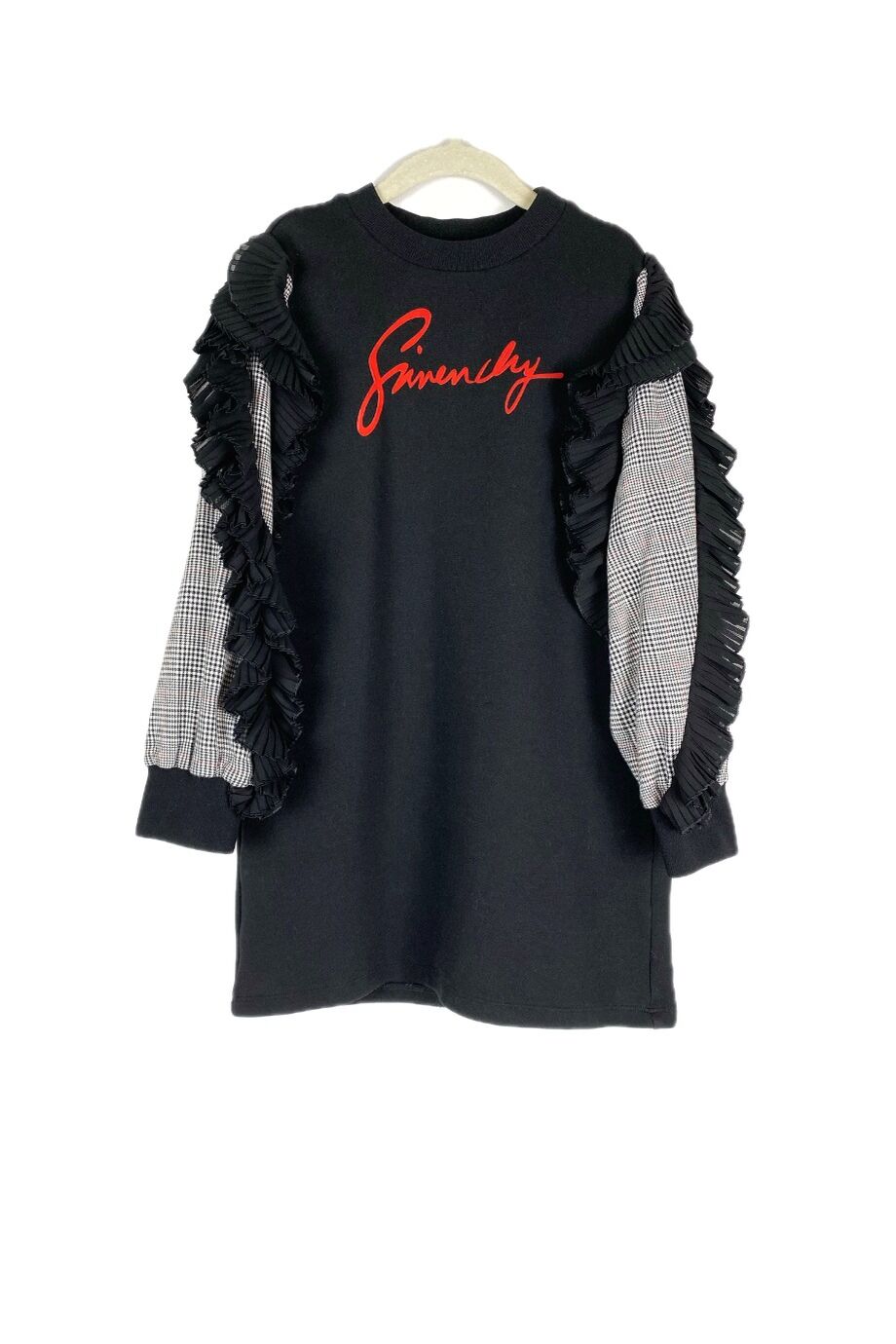 image 1 Детское платье черного цвета с красной надписью