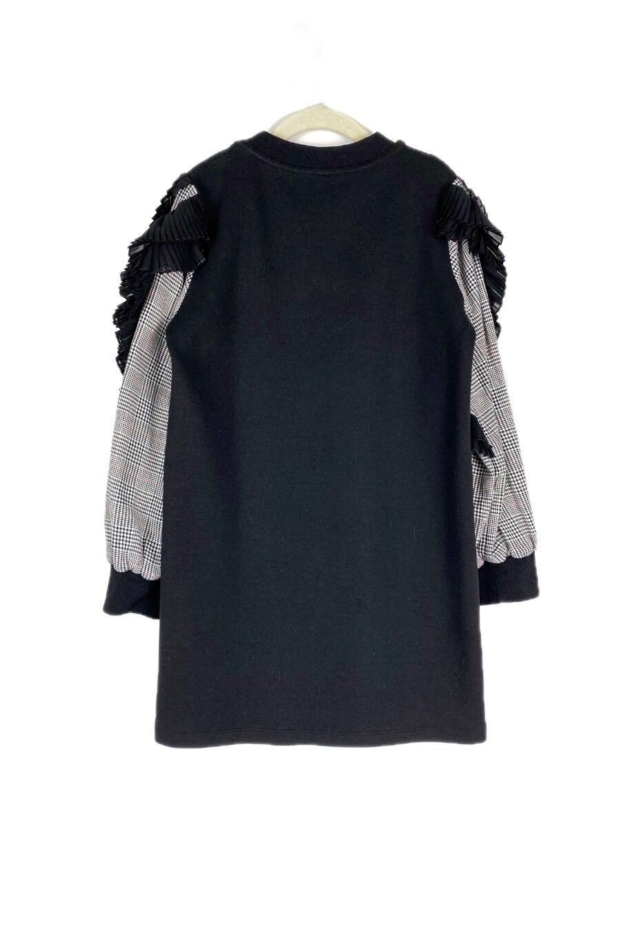 image 2 Детское платье черного цвета с красной надписью