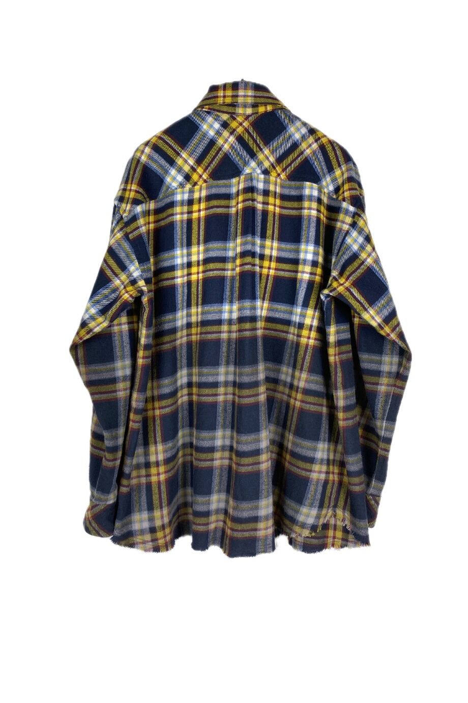 image 2 Детская рубашка в клетку с нашивкой на кармане