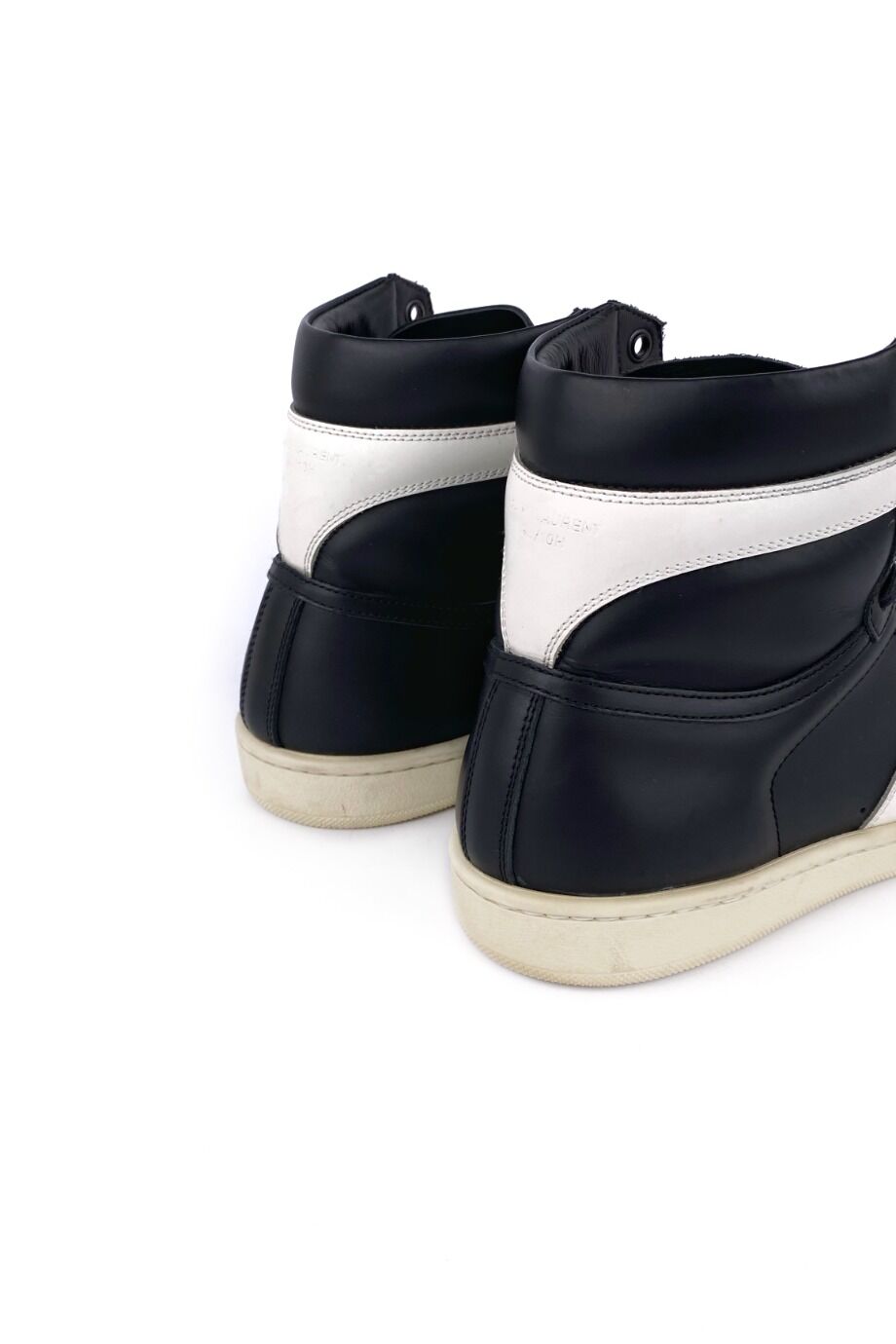 image 4 Высокие кеды черно-белого цвета